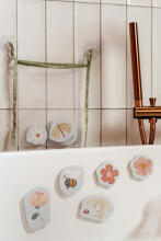 Little Dutch Bath Foam Art.2008727 Flowers Soft Foam Bath Stickers