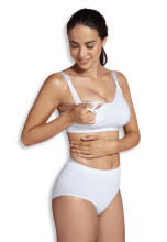 CARRIWELL barošanas krūšturi White M 3301