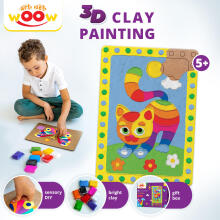 KIDS DO  Art.WP1506 3D роспись глиной. КОТ