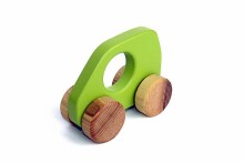 Eco Toys Art.11002 Детская деревянная игрушечная   машинка