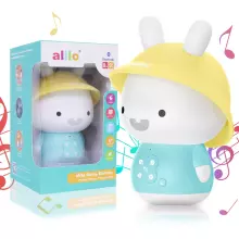 Alilo Smart Hare G9 RU – Interactive Musical Player and Developmental Toy for Children from 0+, with Russian Voice and 8GB Memory, Safe Silicone Ears, and Night Light