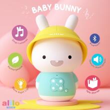 Alilo Smart Hare G9 LV – Interactive Musical Player and Developmental Toy for Children from 0+, ar latviešu valodu, with 8GB Memory, Safe Silicone Ears, and Night Light