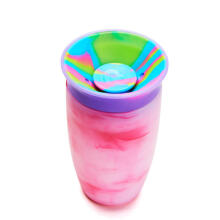 MUNCHKIN Miracle Tie Dye Cup, Tropical, Mixed case, 10oz  12m+, assort., 90316