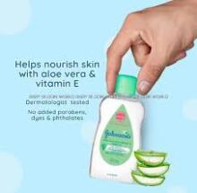 Johnsons  Baby Oil Aloe Vera Art.19763  Детское масло с алоэ 300 мл