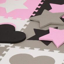 Children's foam mat - Puzzle Springos FM0014 150x150cm