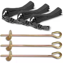 Neo Sport Trampoline Art.199493 Set of 3 anchors for fixing a garden trampoline