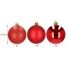 Christmas balls Springos CA0011 3cm 30 pcs