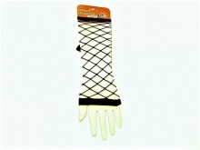 Длинные ажурные женские перчатки 2 шт. 62250007