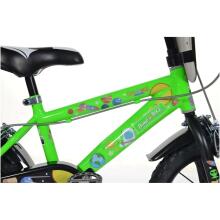 Bike Fun MTB 14 Boy Cosmos 1 Speed Art.77335 Bērnu divritenis (velosipēds) ar piepūšamiem riteņiem un tērauda rāmi
