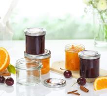 LEIFHEIT Jar caps 10pcs. &Oslash;8,2cm for jars with a rounded rim. &Oslash;7,5cm