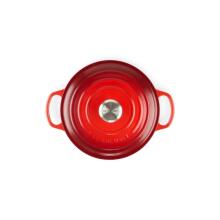 Le Creuset Cast iron pot round &Oslash;26cm / 5,3L red