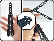 Butterfly Knife Art.207069 Butterfly Trainer with Unsharpened Blade Practice Knife