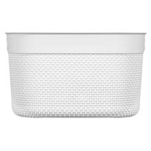 Basket Filo L 18L 38x28x22cm white