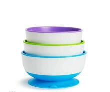 Munchkin Art.011075 - STAY-PUT SUCTION BOWLS (3)