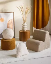 WigiWama Ball Art.W597782 Cream White Cushion
