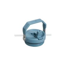 Thermal mug with a straw The IceFlow Flip Straw Tumbler 0,89L dark blue
