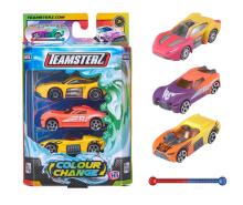 TEAMSTERZ Colour Change diecast 3-pack, 7,5 cm