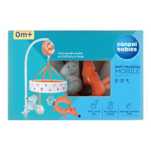 CANPOL BABIES musical mobile for baby crib, FOX, 75/201