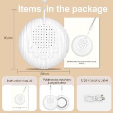 La bebe™ White Noise Accessories Baby Sound Machine Art.211446 White
