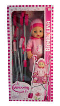 BAMBOLINA Buggy set with doll, BD1885