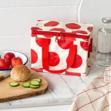 Red On White Spotlight Lunch Bag, Rex London