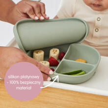 Plate with lid, Ocean, b.box
