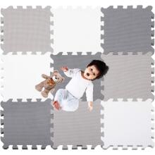 Bērnu putu paklājs - Puzzle Springos FM0034 95,5 x 95,5 cm