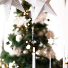CA0712 CHRISTMAS DECORATIONS SET OF 36 PCS.