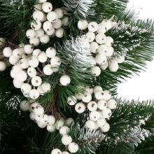 CA0742 ARTIFICIAL FROSTED ROWBEE, WHITE, 12 MM, 10-11 CM, 20 PCS.