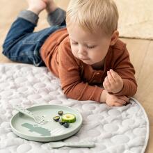 Foodie plate Croco Green