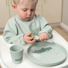 Foodie plate Croco Green
