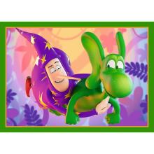 TREFL Diplodocus Puzzle Set 4 in 1