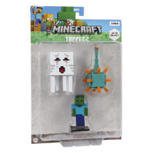 MINECRAFT 3D Pencil Toppers figures 3-pack