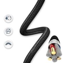 Tellur Minimalist USB-C to Lightning  Cable 3A 1m PD27W Black