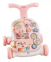 Kikkaboo Walker 3 in 1 Play Grow Art.214584 Pink