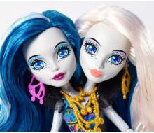Monster High Suur õuduste riif Peri ja Pearl Serpentine nukk