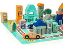 Ikonka Wooden Blocks Art.KX6198
