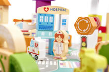 Ikonka Wooden Blocks Art.KX6198