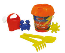 Liivakastitarvikud Cars 3 PVC kotis