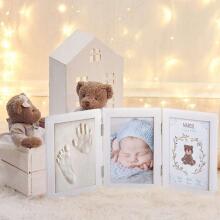 Art for baby Art.21646 Hand and Foot Print Dark Brown