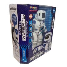 Gerardo's Toys lätikeelne puldiga juhitav robot Robert