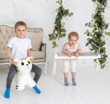Gerardo's Toys Jumpy hüppeloom Kass, valge