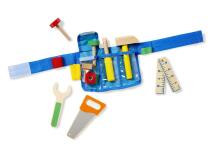 Melissa&Doug Deluxe Toolbelt Set Art.15174 Wooden tool set