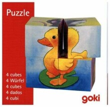 Goki Cube Puzzle Art.VG57056  Пазл из кубиков