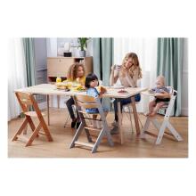 KinderKraft Enock Art.219050 Natural  Koka barošanas krēsls