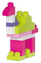 Mega Bloks® 60-osaline Roosa klotsikott