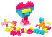Mega Bloks® 60-osaline Roosa klotsikott
