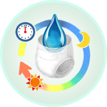 Merries First Premium M Art.21949 Ecological diapers Japanese diapers M size 6-11 kg, 48 pcs.