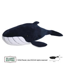 Wild Planet pehme mänguasi, sinivaal 40 cm