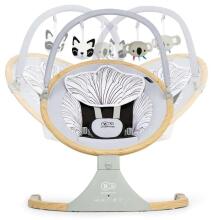 KinderKraft Lumi  Art.221504  Grey Šūpuļkrēsliņs